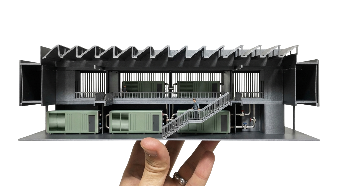 Modular MicroLink compute module cutaway